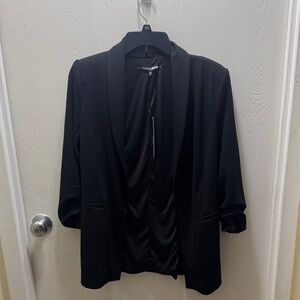 Fashion Nova Elegant Black Blazer